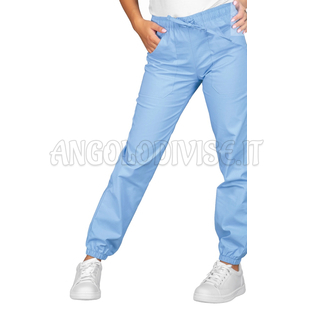 ISACCO PANTAGIAFFA CELESTE 100 % COTTON