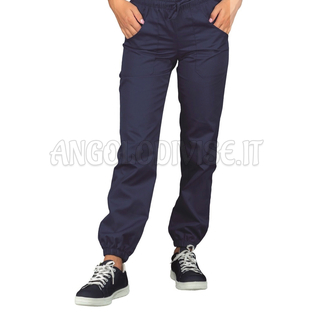 ISACCO PANTAGIAFFA BLU 65% POLYESTER  35% COTTON