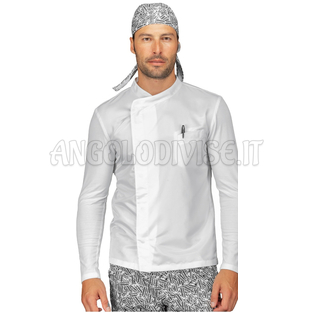 ISACCO GIACCA FRANKLIN JERSEY BIANCO + SUPERDRY BIANCO 100% POLYESTER  SUPERDRY
