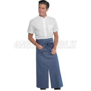 ISACCO GREMBIULE MIKONOS JEANS 100 % COTTON