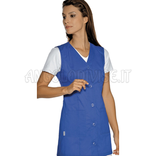 ISACCO CASACCA TROPEA BLU CINA 65% POLYESTER  35% COTTON