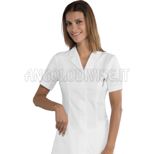 ISACCO CASACCA COIMBRA M/M SATIN BIANCO 100% COTTON  SATIN  NO STIRO