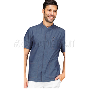 ISACCO CASACCA CORFU' M/M JEANS 100 % COTTON