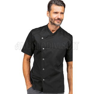 ISACCO GIACCA ERICKSON M/M NERO 65% POLYESTER  35% COTTON