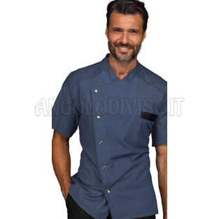 ISACCO GIACCA ERICKSON STRETCH M/M LIGHT JEANS 97% COTTON  3% SPANDEX