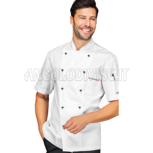 ISACCO GIACCA CUOCO PRESTIGE M/M 5XL 100 % COTTON