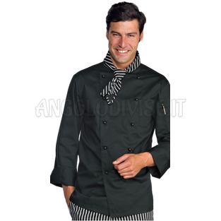ISACCO GIACCA CUOCO BLACKCHEF 3XL 65% POLYESTER  35% COTTON