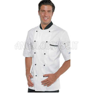 ISACCO GIACCA CUOCO ROYAL CHEF MEZZA MANICA 100 % COTTON