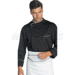 ISACCO GIACCA CUOCO PRETORIA 65% POLYESTER  35% COTTON