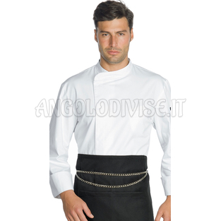 ISACCO GIACCA CUOCO YOKOHAMA SUPERDRY BIANCO 100% POLYESTER  SUPERDRY MICROFIBRA