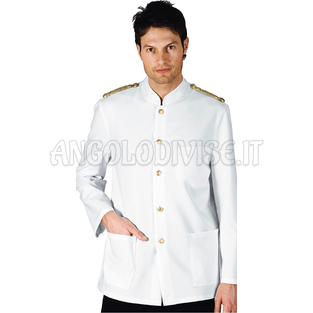 ISACCO COREANA CON TRECCE BIANCO 100 % POLYESTER