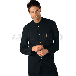 ISACCO COREANA CON TRECCE  NERO 100 % POLYESTER