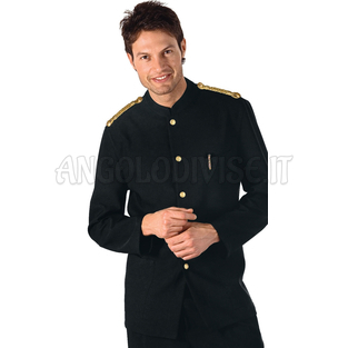 ISACCO COREANA S/TRECCE NERO 100 % POLYESTER