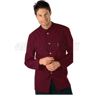 ISACCO COREANA S/TRECCE BORDEAUX 100 % POLYESTER