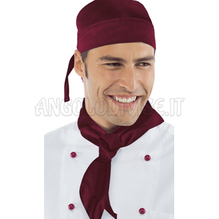 ISACCO TRIANGOLO BORDEAUX 65% POLYESTER  35% COTTON