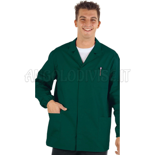 ISACCO GIACCA SPORT VERDONE 65% POLYESTER  35% COTTON