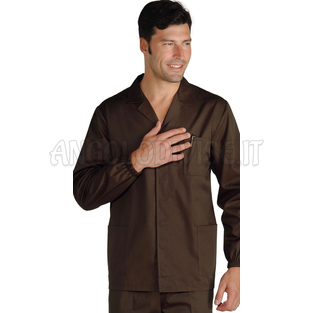 ISACCO GIACCA SPORT CACAO 65% POLYESTER  35% COTTON