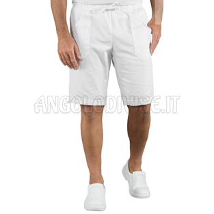 ISACCO PANTALACCIO SHORT BIANCO 100 % COTTON