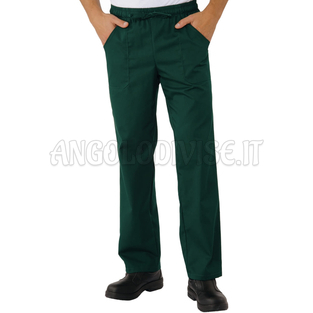 ISACCO PANTALACCIO VERDONE 65% POLYESTER  35% COTTON