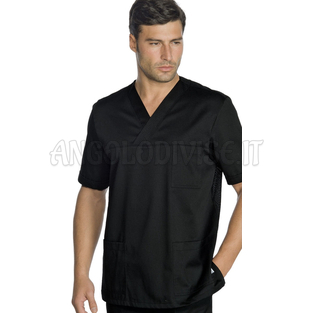 ISACCO CASACCA KOBE CON RETE NERO UNISEX 65% POLYESTER  35% COTTON