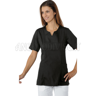 ISACCO TIFFANY NERO 65% POLYESTER  35% COTTON