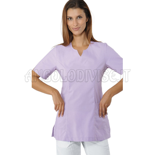 ISACCO TIFFANY LILLA 65% POLYESTER  35% COTTON