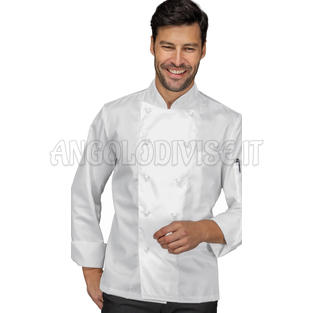 ISACCO GIACCA ALABAMA SLIM BIANCO 100 % COTTON