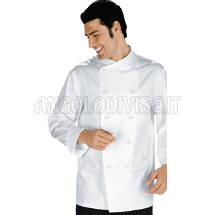 ISACCO GIACCA CUOCO MONACO 100 % COTTON