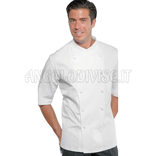 ISACCO GIACCA CUOCO MONACO M/M 100 % COTTON