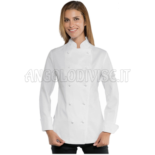 ISACCO GIACCA LADY CHEF 100 % COTTON