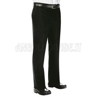 ISACCO PANTALONE UOMO SUPER FRESH NERO 100 % POLYESTER