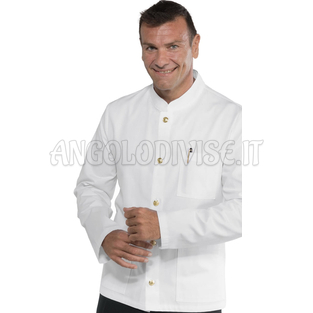 ISACCO COREANA RASATELLO BIANCO 100 % COTTON