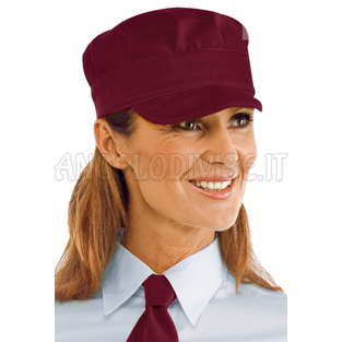 ISACCO CAPPELLO SAM BORDEAUX 100 % POLYESTER