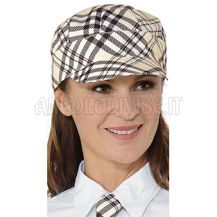 ISACCO CAPPELLO SAM TARTAN 405 100 % POLYESTER