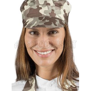 ISACCO CAPPELLO SAM MIMETICO 15 100 % COTTON