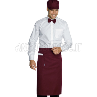 ISACCO GREMBIULE DAKAR CM 100X70 BORDEAUX 100 % POLYESTER