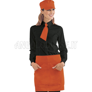 ISACCO GREMBIULE ORLEANS COLORADO 100 % POLYESTER