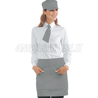ISACCO GREMBIULE ORLEANS GRIGIO 100 % POLYESTER