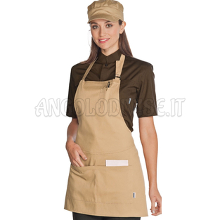 ISACCO GREMBIULE PICCADILLY BISCOTTO 65% POLYESTER  35% COTTON