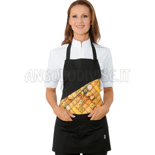 ISACCO LOLLIPOP NERO/PASTA 65% POLYESTER  35% COTTON
