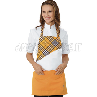 ISACCO LOLLIPOP ALBICOCCA/TARTAN 413 100 % POLYESTER