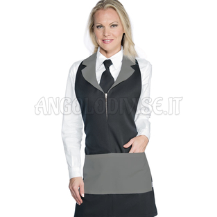 ISACCO MADEIRA CON ZIP ANTRACITE/GRIGIO 100 % POLYESTER