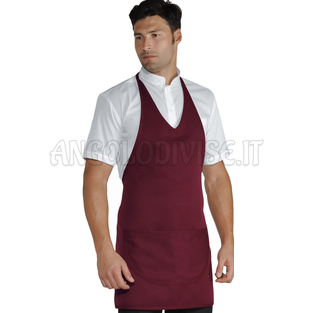 ISACCO GREMBIULE MAGIC BORDEAUX 100 % POLYESTER