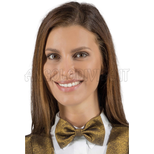 ISACCO PAPILLON LUREX GOLD 100 % POLYESTER