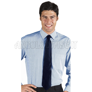 ISACCO CRAVATTA BLU 100 % POLYESTER