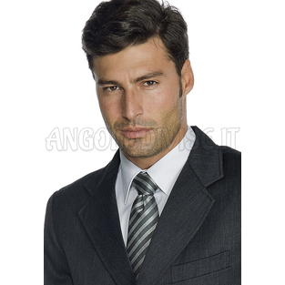 ISACCO CRAVATTA REGIM. GRIGIO 100 % POLYESTER
