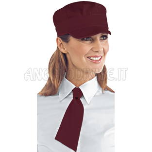 ISACCO CRAVATTINO BORDEAUX 100 % POLYESTER