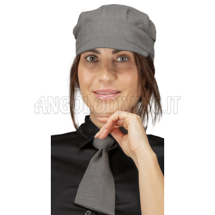 ISACCO CRAVATTINO SMOKE 100 % POLYESTER