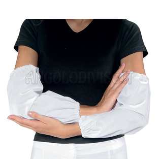 ISACCO MANICHETTE BIANCHE AL PAIO 100 % COTTON