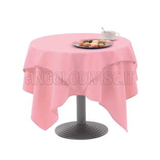 ISACCO Tovaglia ELEGANCE  116 x 116 cm ROSA